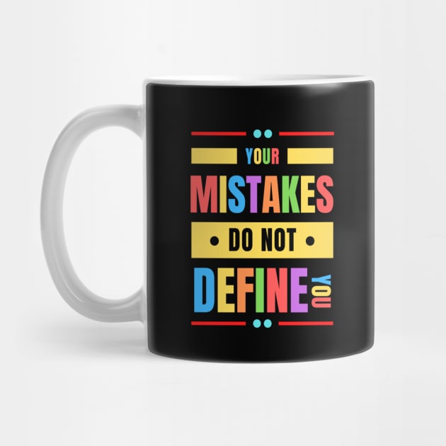 Your Mistakes Do Not Define You | Christian Saying by All Things Gospel
